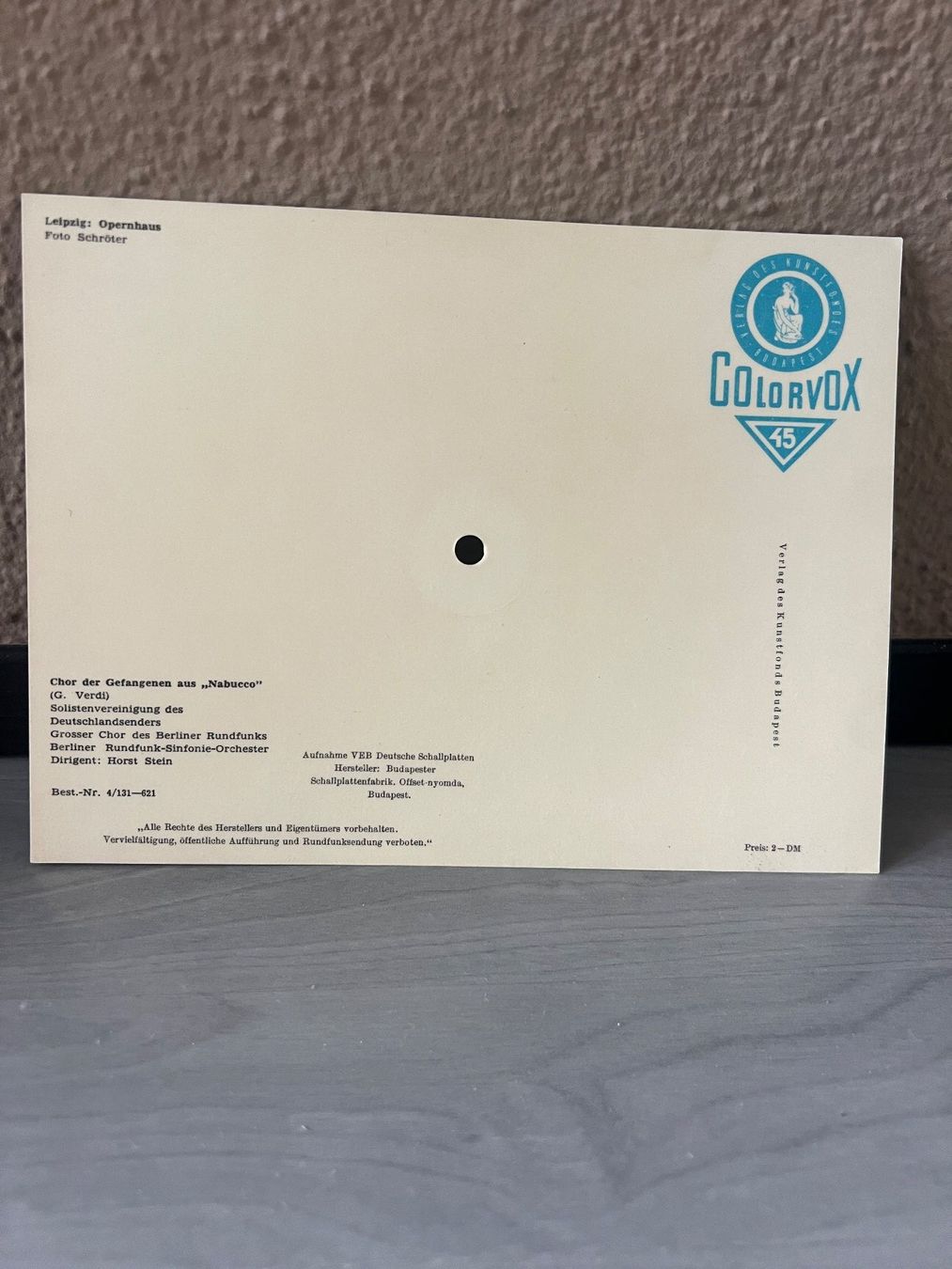 Schallplatten: historische Schallplatte – Gebraucht aus Luzern von HeikeHasi 2