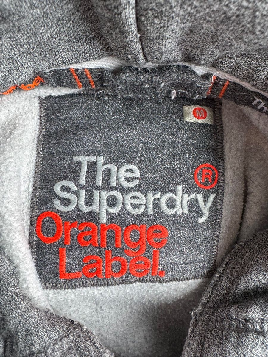 Superdry Maglioni & Felpe: Sweat à capuche Superdry Orange Label gris – Usato da Bulle venduto da pal_l6n7 3