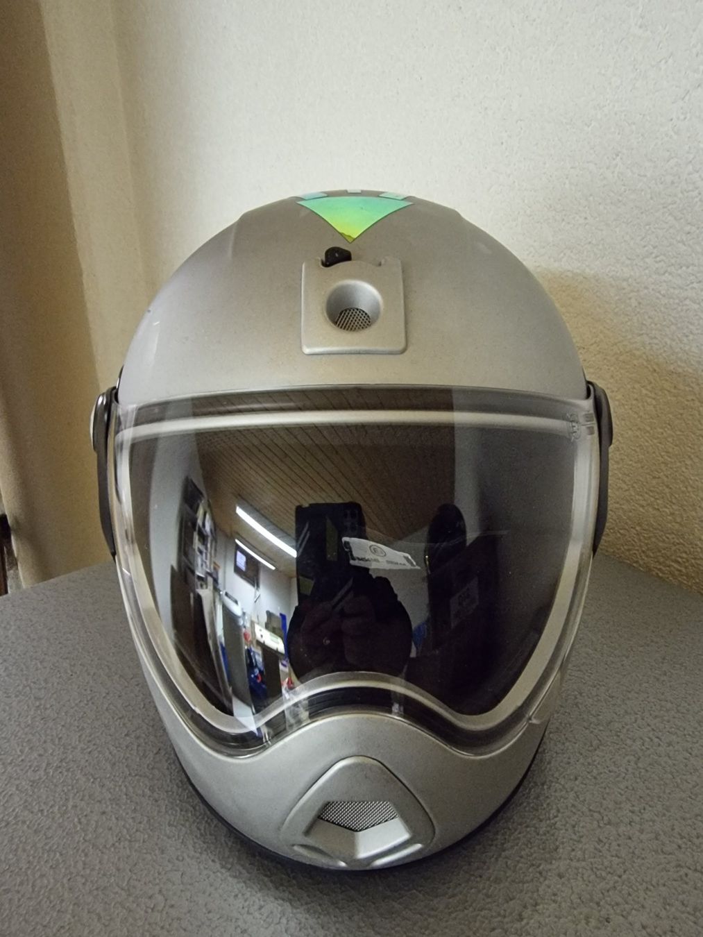 Caschi & visiere: HELM___Motorrad-Helm__silber – Usato da Nesslau venduto da jon_h5bl 4