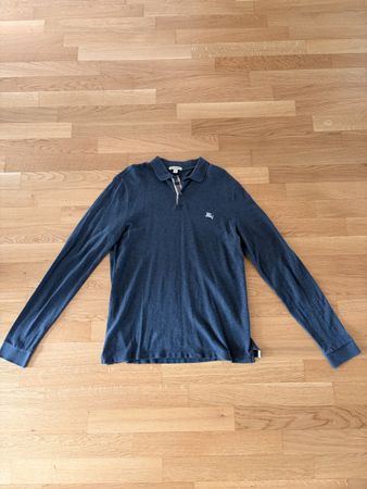 Burberry Poloshirt Langarm Gr. L