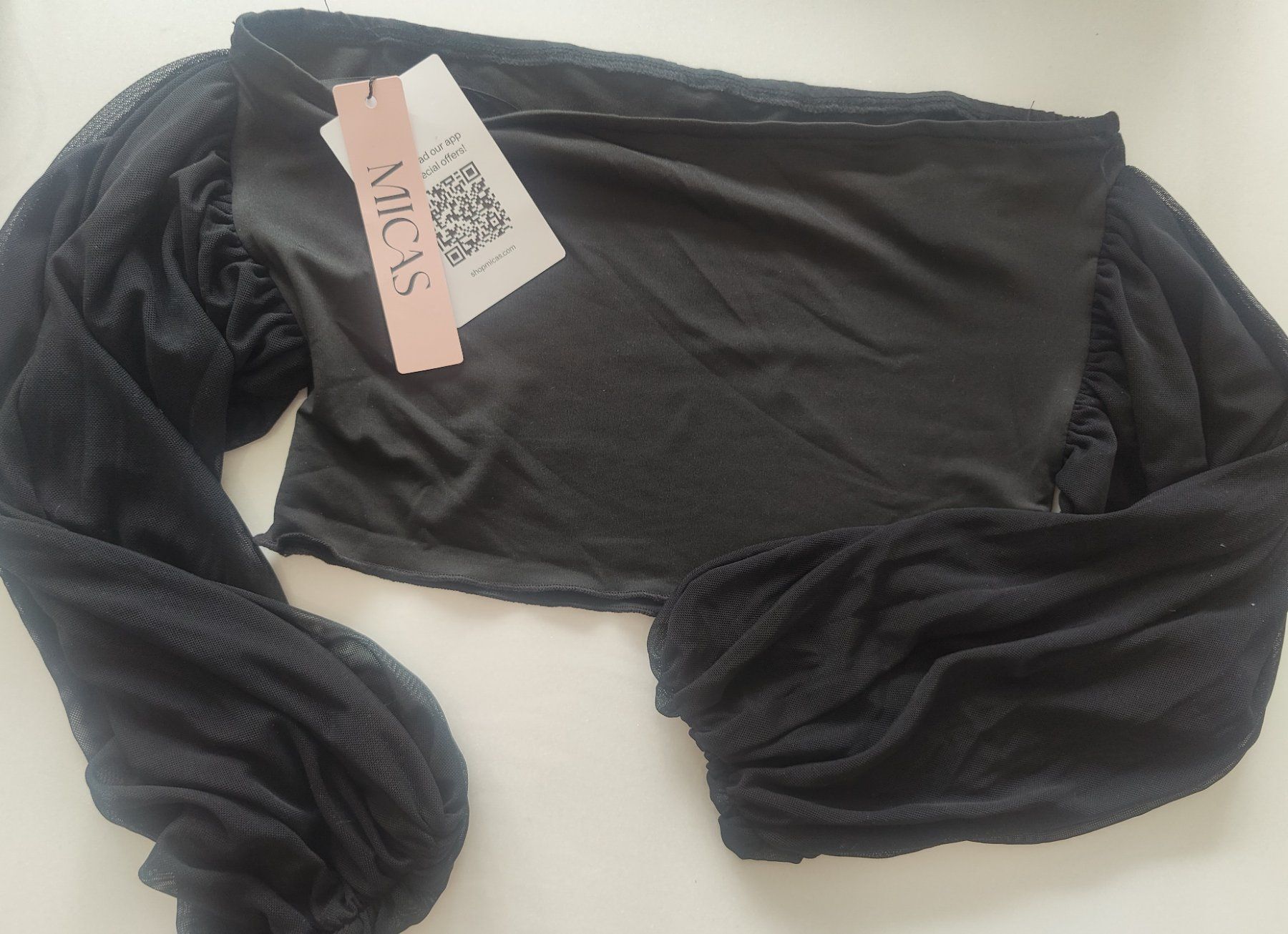 Top: "MICAS" Infinity Wrap Top Gr.S-M – Nuovo e nell'imballaggio originale da Zürich venduto da skylan 2
