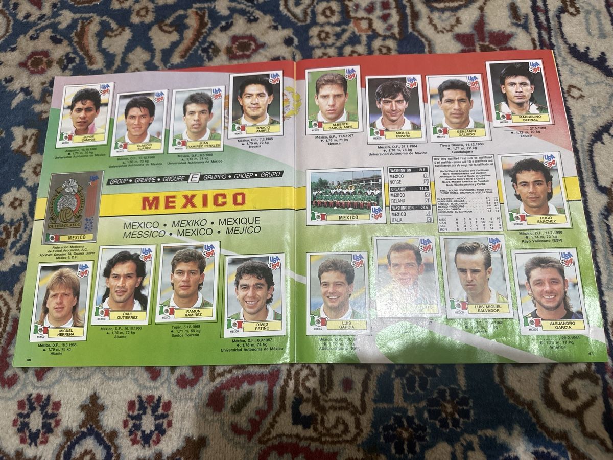 Panini Album: Album Panini USA 94 completo – Usato da Bellinzona venduto da Ti.belli 9