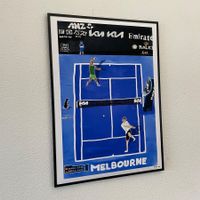 Carlos Alcaraz Zverev Tennis Moderne Kunst Bild AO Bammert