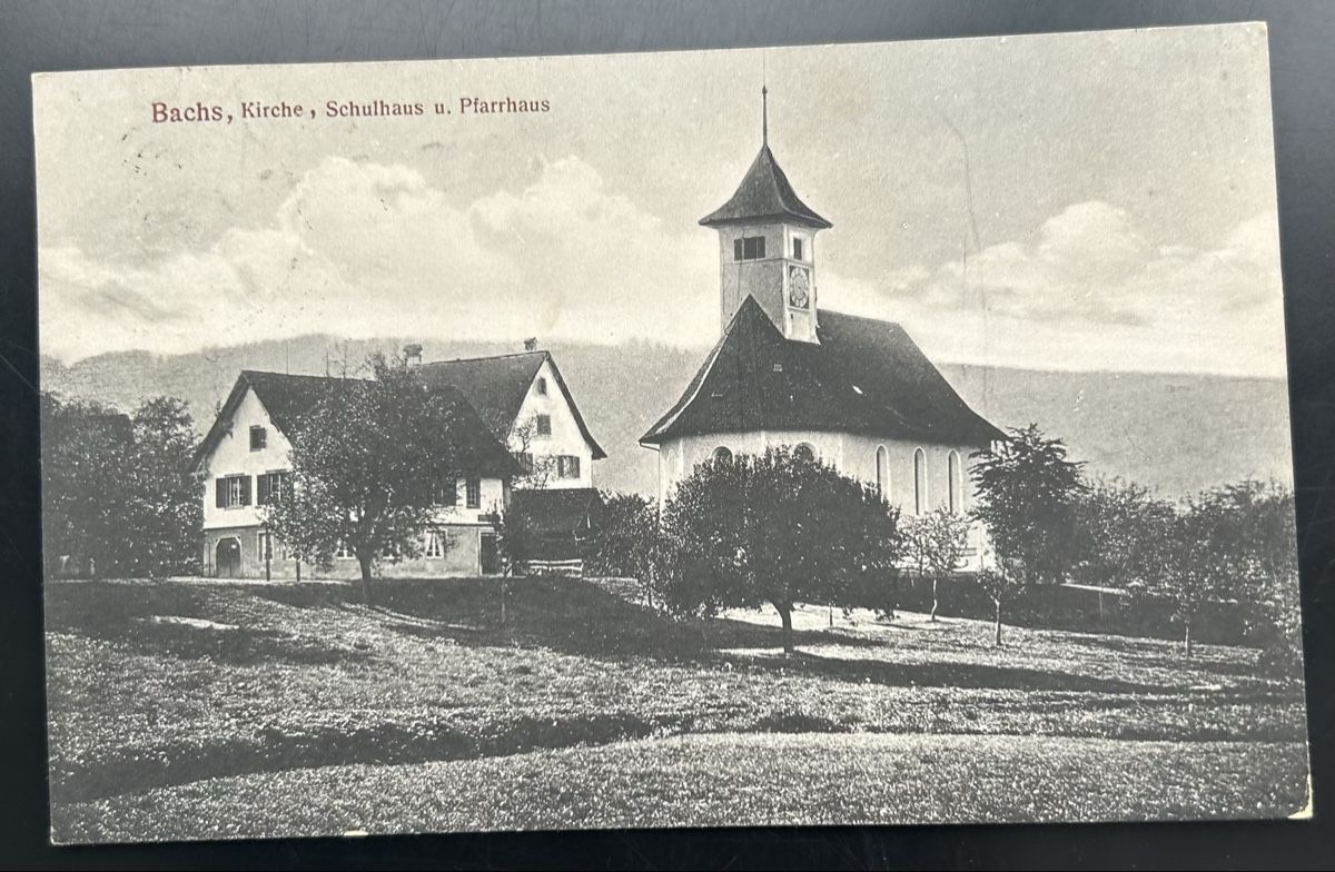 Cartoline postali: AK Bachs ZH – Usato da Horw venduto da Tellbub