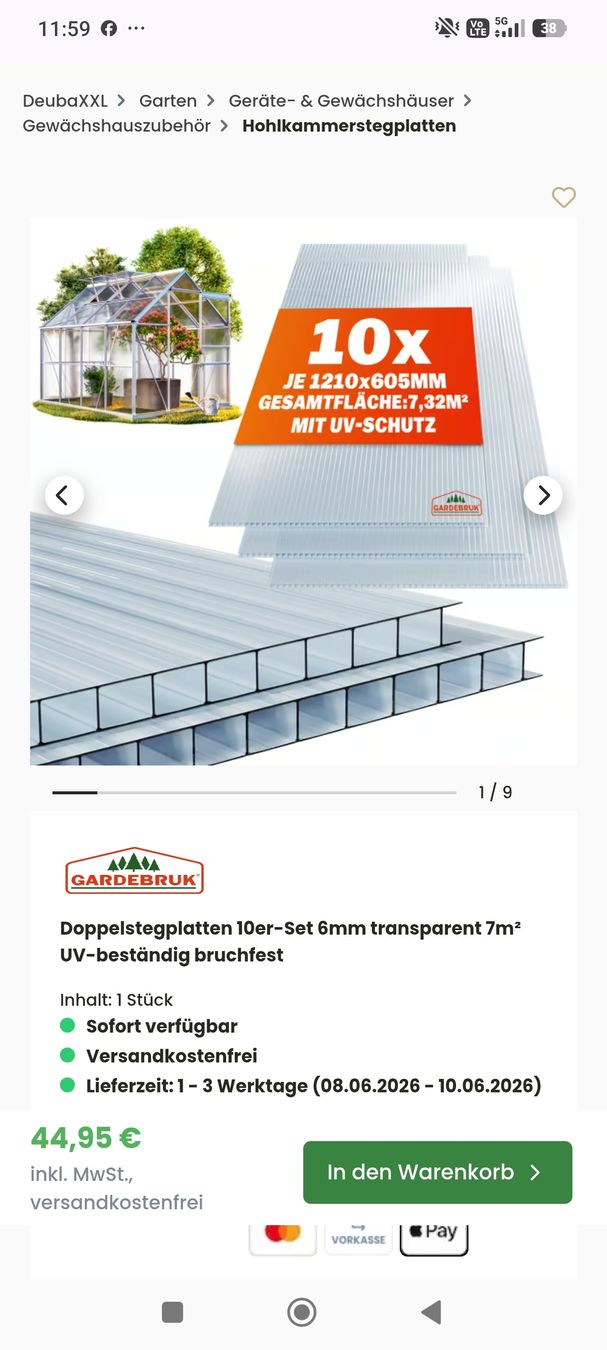 Piatti di portata: Stegplatten 6mm 20 Stück – Usato da Konolfingen venduto da dom_t6m6 4