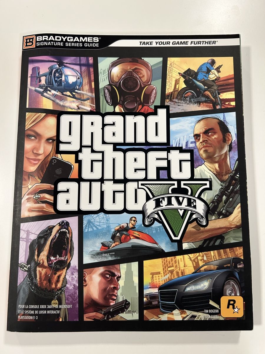 Giochi: Guide GTA 5 Brady Games – Usato da Pully venduto da PongDayOne