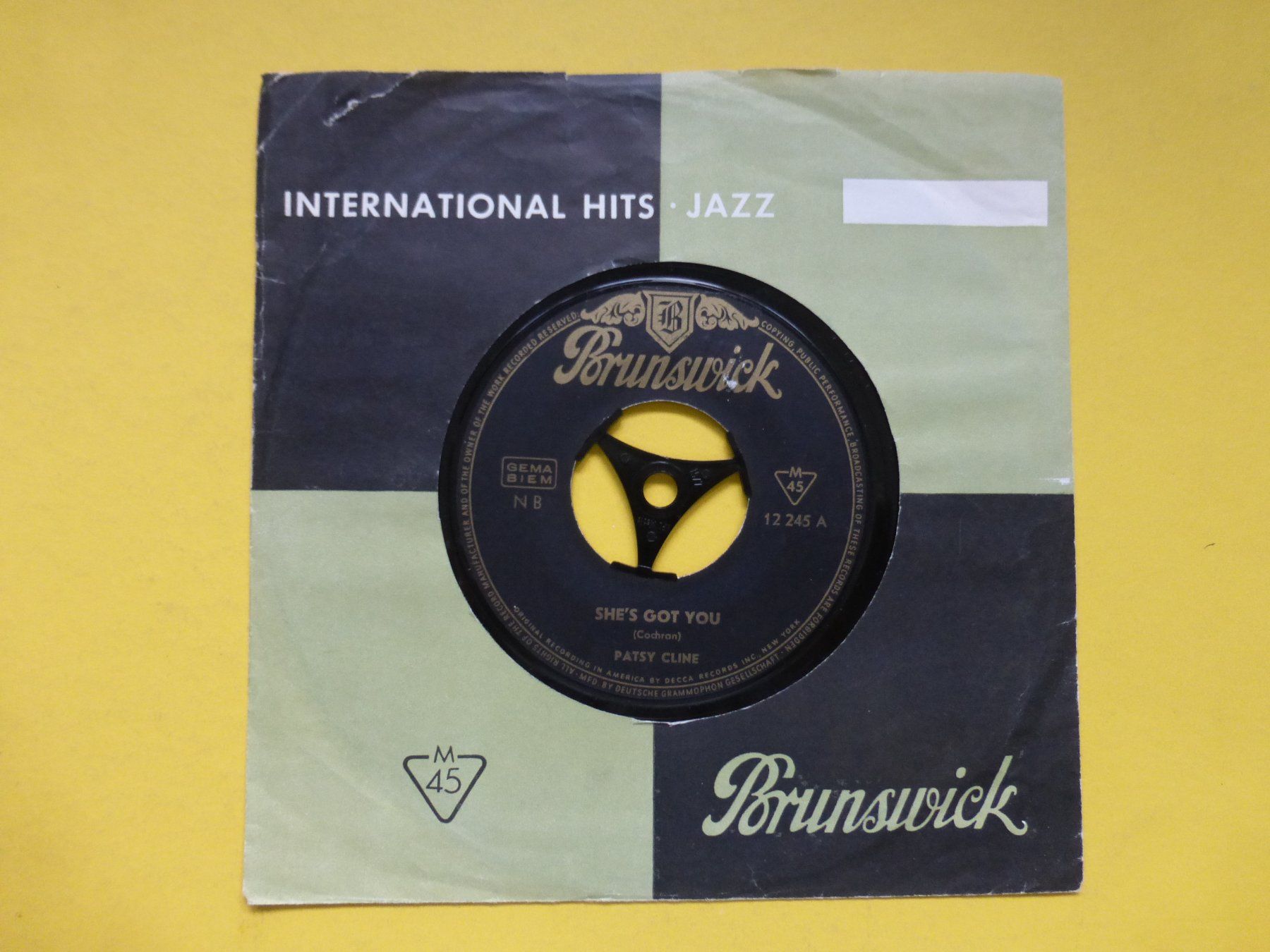 Dischi in vinile: Patsy Cline – She's Got You / Strange – Usato da Zürich venduto da Swiss57