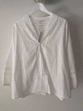 Sommer Boho Bluse Gr. L