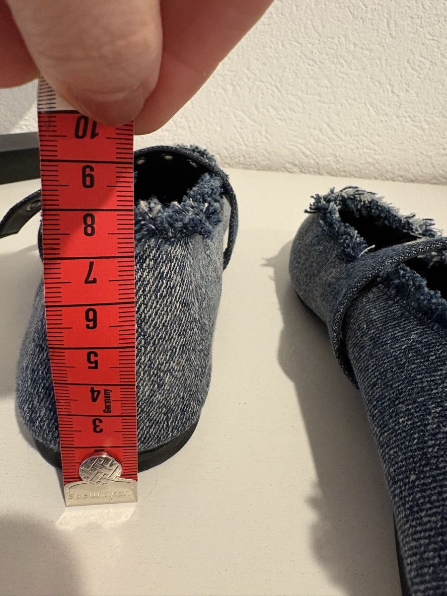 Mango Scarpe da donna: Denim Ballerina – Nuovo (secondo la descrizione) da Bülach venduto da kittygismo 4