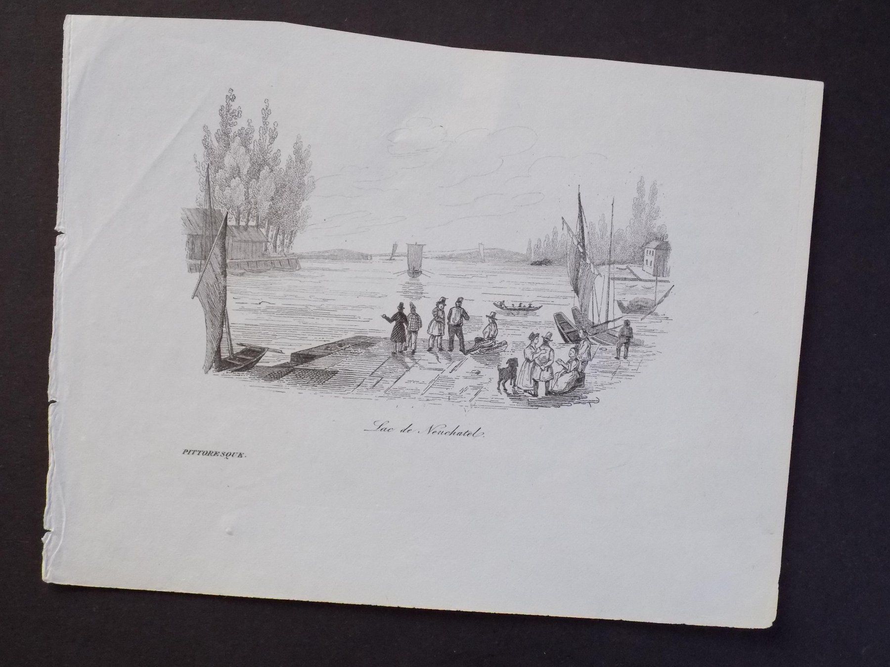 Stiche: Neuchâtel le Lac – Gebraucht aus Risch von Rischli15