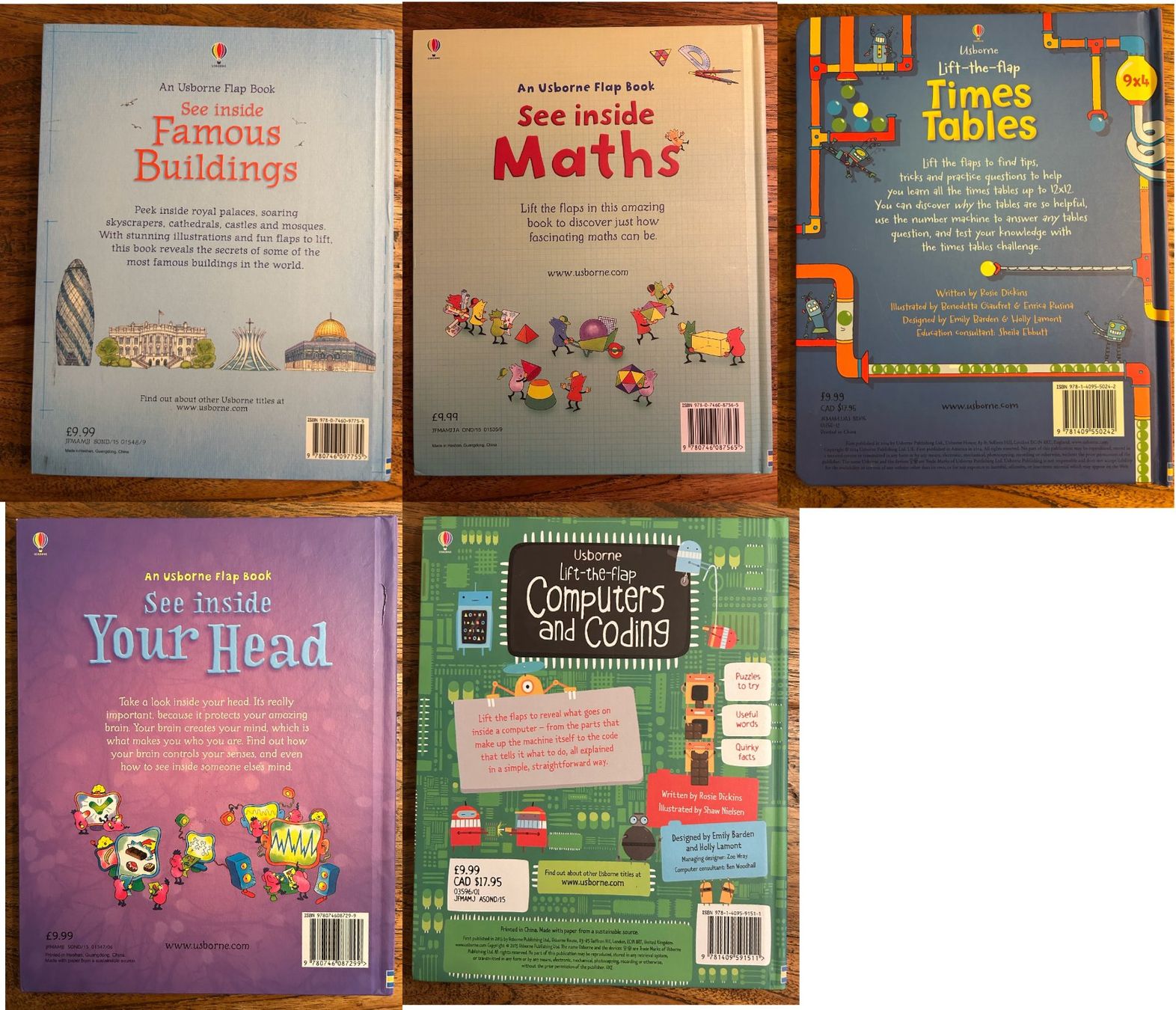 Bücher: New Usborne Flap Book Bundle - Educational & Fun Books! – Neu (gemäss Beschreibung) aus Küsnacht ZH von saluki12 7