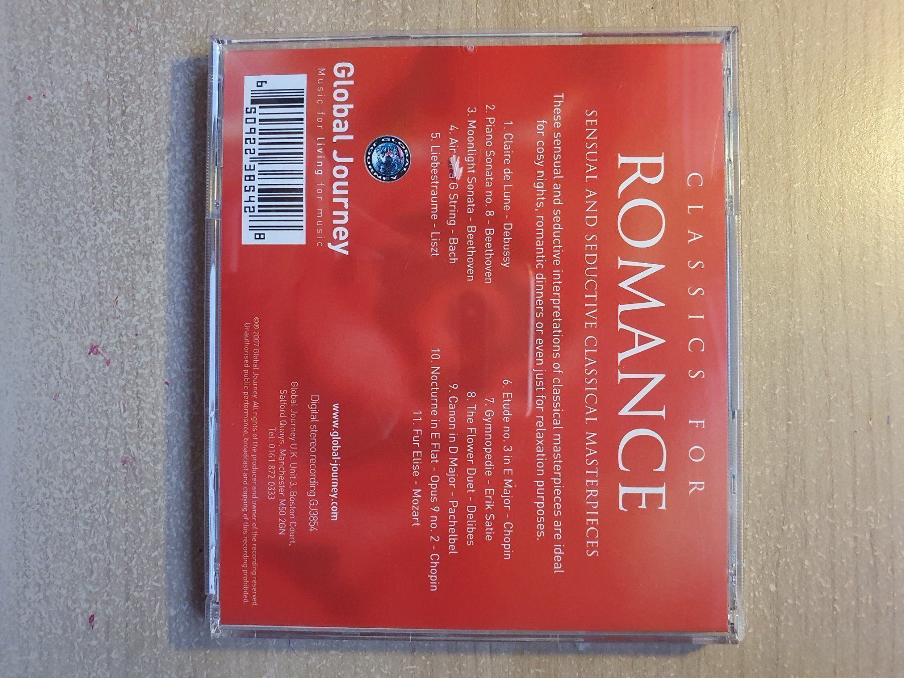 CD: Classics for Romance – Usato da Moosseedorf venduto da Sonnenschein.. 1
