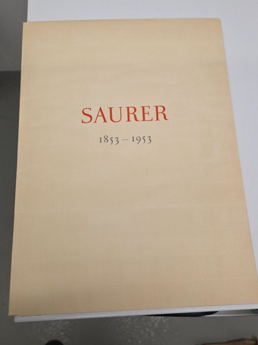 Grafica & Litografie: Saurer Werkbilder 1853-1953 – Usato da Moosseedorf venduto da dfe_s5hz 2
