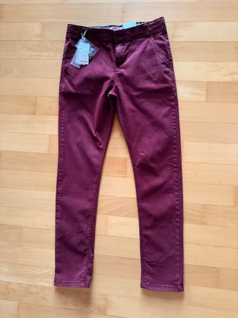 Jeans 12 Jahre Bordeaux Stretch