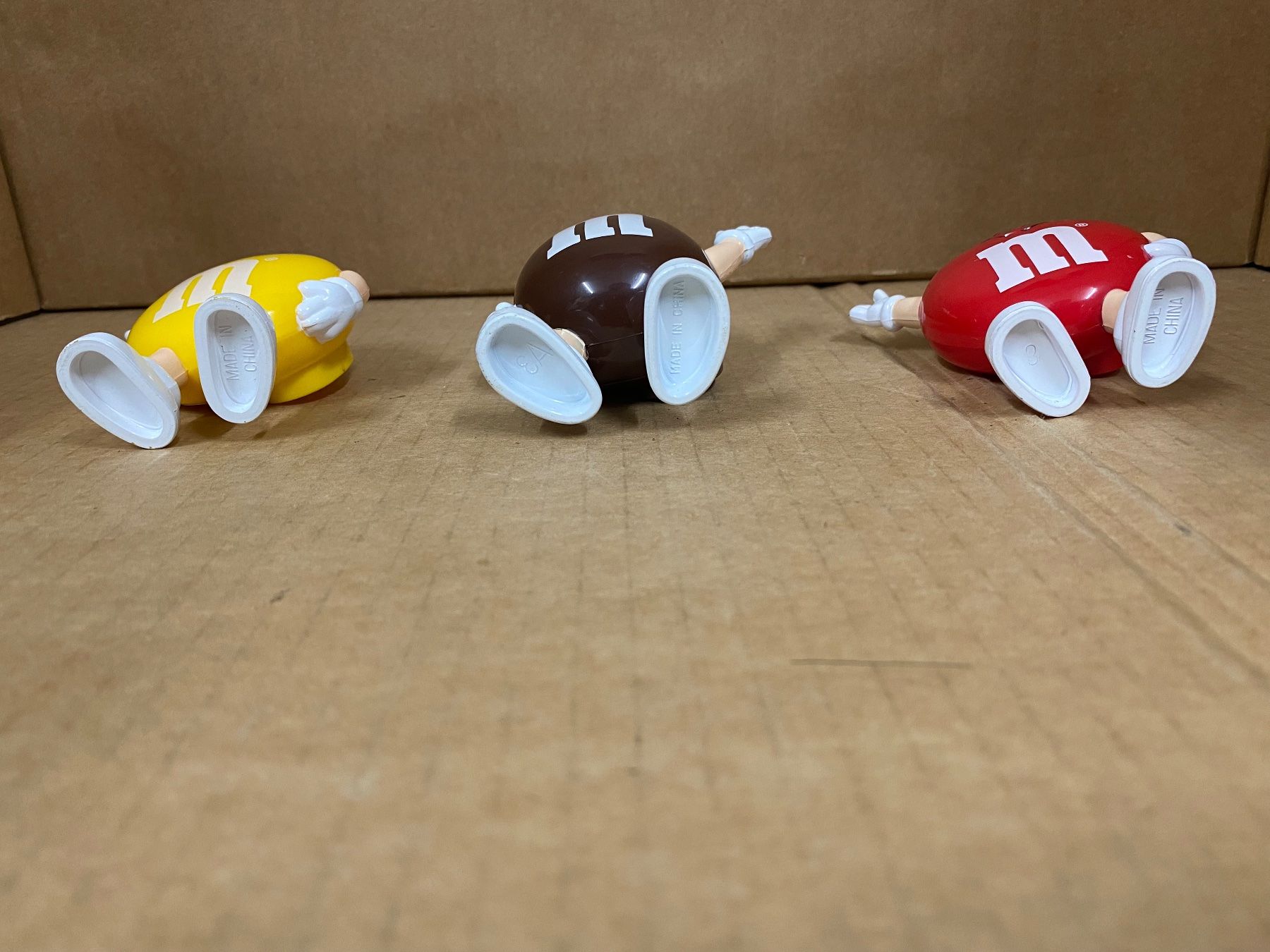 Figuren: M & Ms 1991 yellow, red and brown – Gebraucht aus Eschlikon TG von ArtRec 5