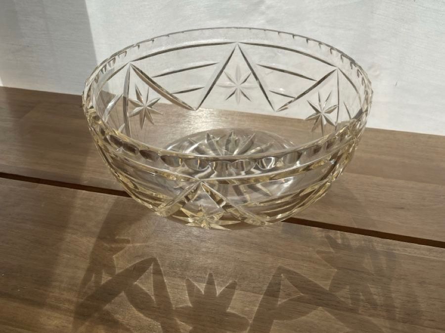 Schalen: Kristall Schale Vintage mit Stern Design – Gebraucht aus Dietlikon von VintageStudioZurich 1