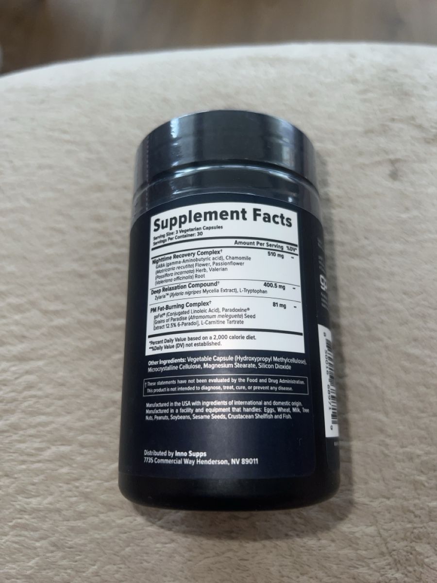 Cibi & Specialità: NIGHT SHRED BLACK EDITION MELATONIN-FREE – Nuovo e nell'imballaggio originale da Reichenbach i. K. venduto da STRECKGURT_COACH24 2