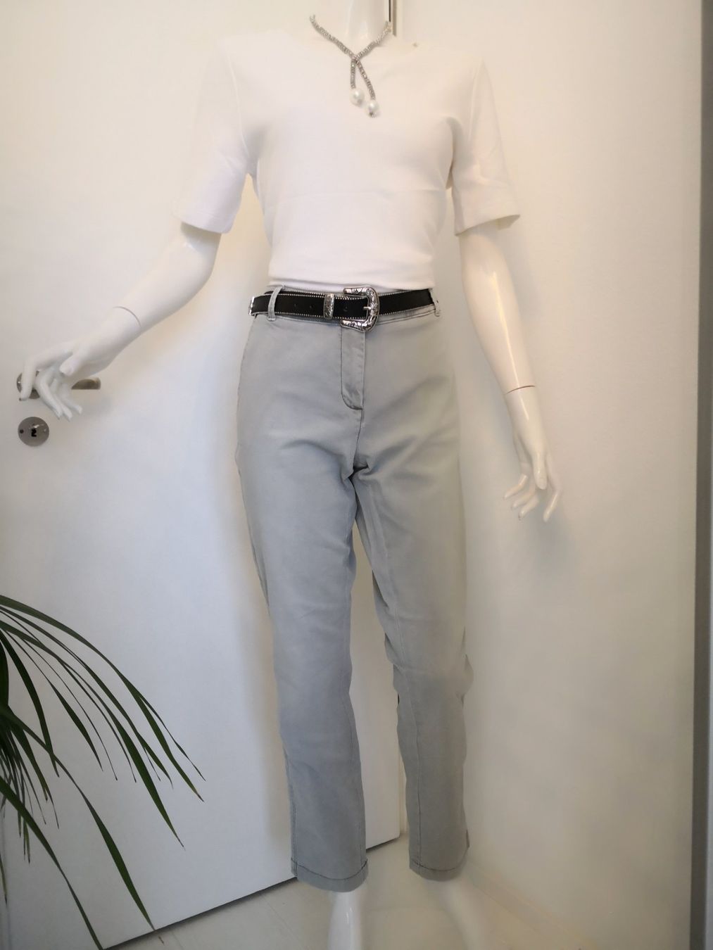 S.Oliver Hosen: 🤩S.OLIVER CHINO-HOSE HELLGRAU – Neu (gemäss Beschreibung) aus Olten von Naja-Twins-Twins 2