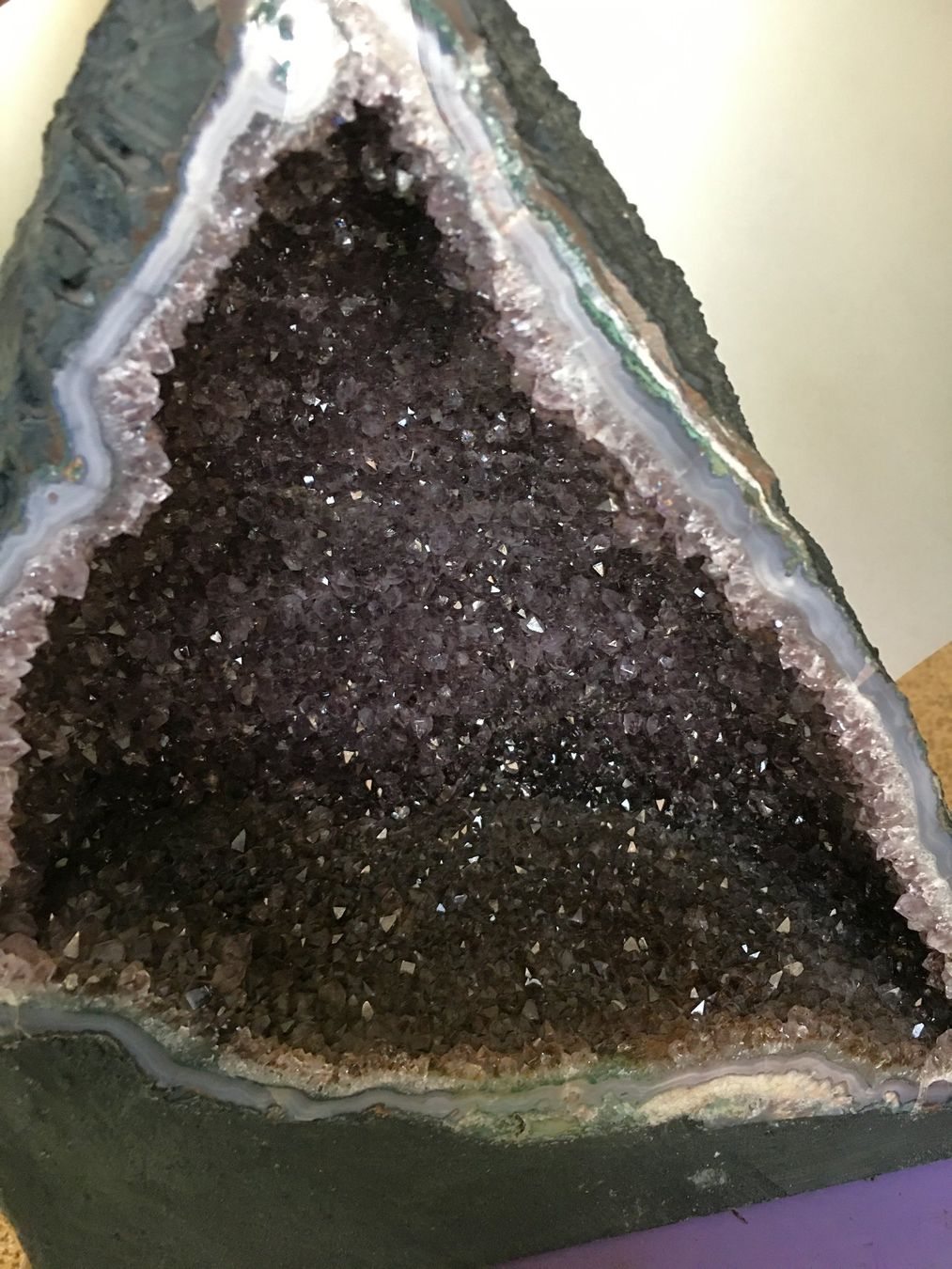 Minerali & Pietre curative: géode d'améthyste env. 21kg – Usato da Vevey venduto da zabounetta 2