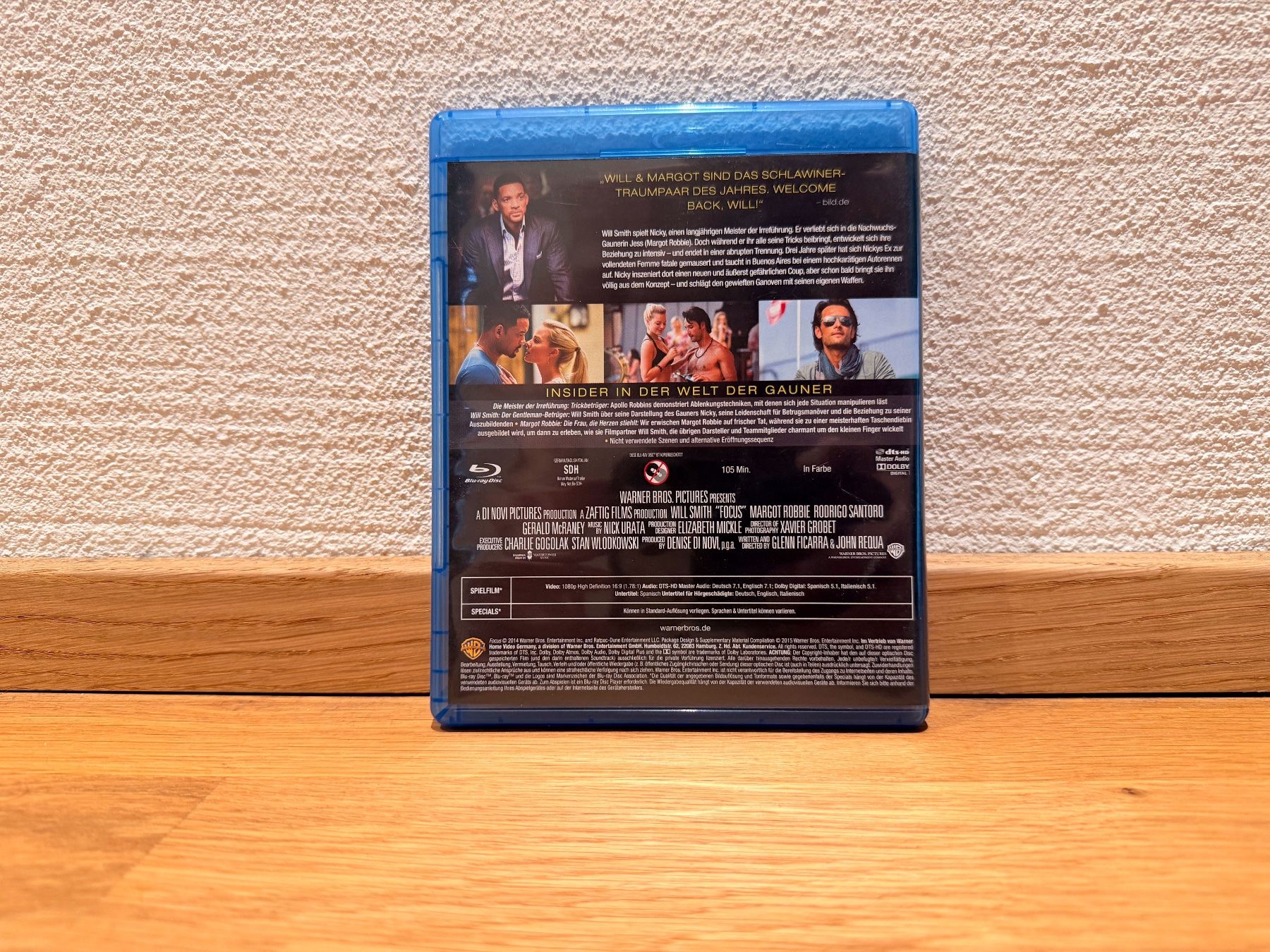 Tutti i DVDs: Focus (2014) Blu-Ray Film – Usato da Reinach BL venduto da Graphix 1