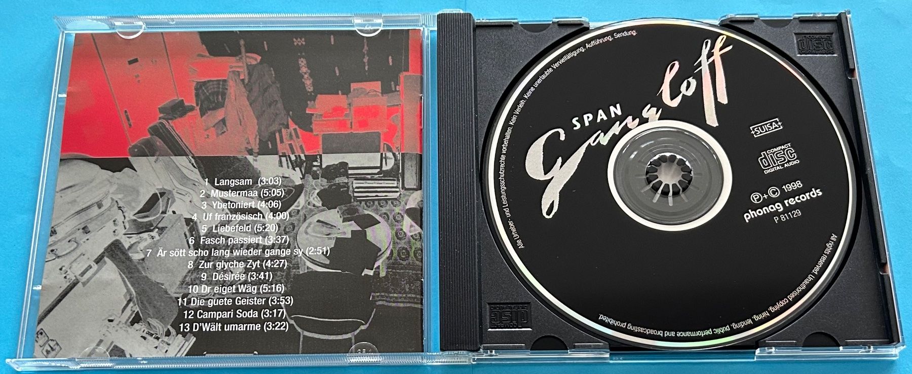 CD: Span "Gangloff" – Usato da Spiez venduto da martin-7973 2