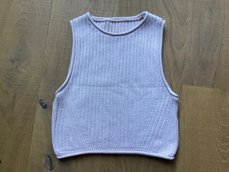 Sommer Strick Top, blassrosa, Grösse XS/S, Top Zustand!