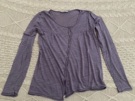 Elegant long sleeve shirt, spring/summer, size S