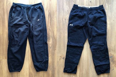 2 Paar Trainer Hosen Sweat Pants XL NIKE / UNDER ARMOUR