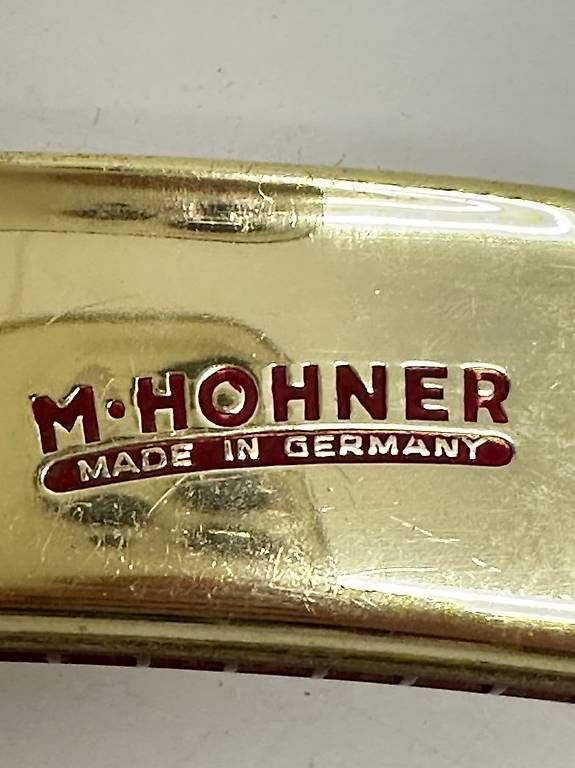 Hohner Strumenti musicali: Hohner Comet Mundharmonika Made in Germany – Usato da Obernau venduto da Arche_Noah_Brocki 2
