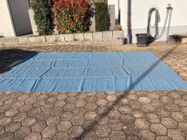 Vorzeltteppich für Camping 2.5m x 4m aus Gummi, sehr weich