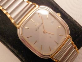 Eterna, Quartz, Damen, 22mm, Uhr läuft, Batterie neu