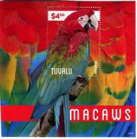 Block "Papageien". Tuvalu