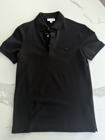 Lacoste Poloshirt schwarz Grösse 2, XS