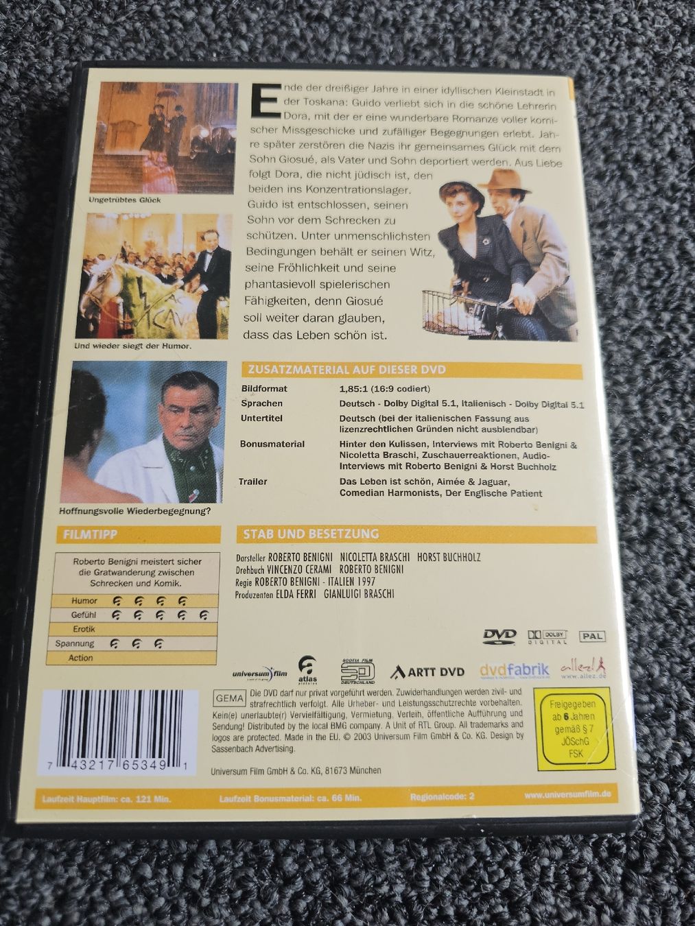 Tutti i DVDs: Das Leben ist Schön (21957) – Usato da Ruswil venduto da jan_bxl5 1