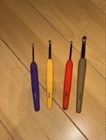 Häkelnadel Set 3.00 mm bis 8.00 mm 4 Stck guter Zustand