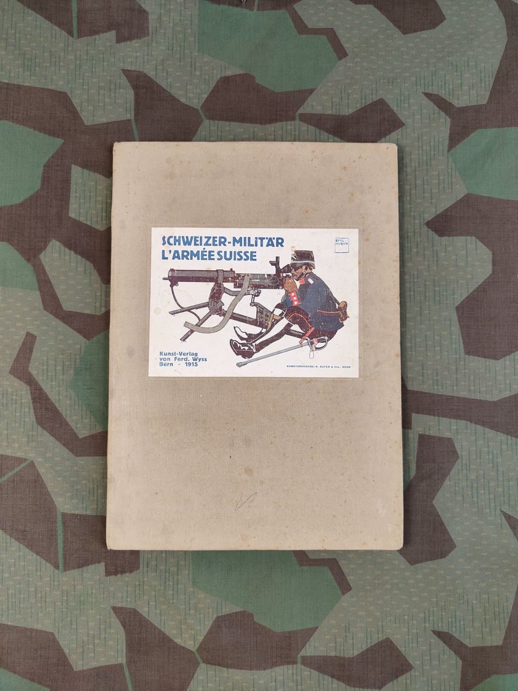 Schweizer Armee Uniformen: Album SCHWEIZER-MILITÄR 1915 – Gebraucht aus Bauma von SwissMilitaria