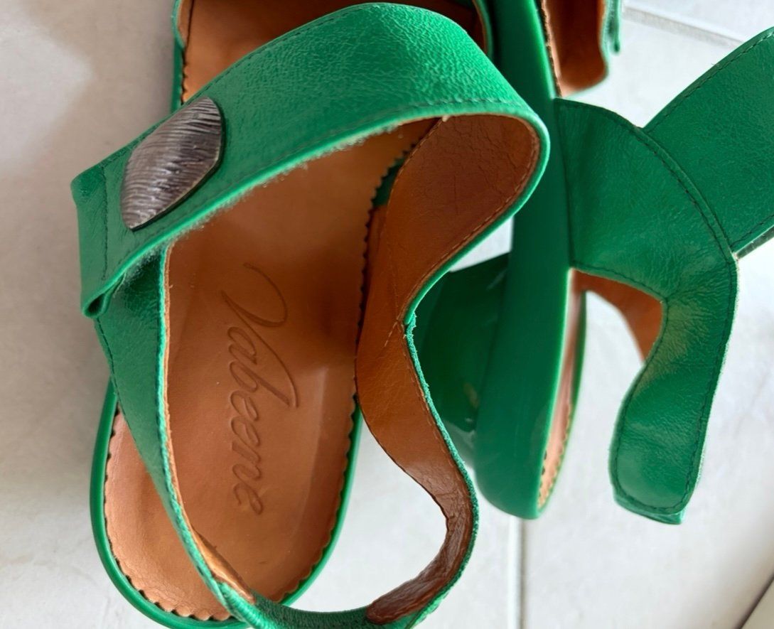 Scarpe da donna: Vabeene Leder Sandalen – Usato da Etoy venduto da Diadefin 2