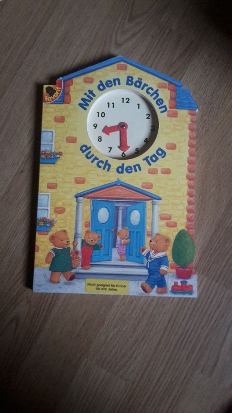 Libri: Uhrenbuch mit den Bärchen durch den Tag – Nuovo (secondo la descrizione) da Schwarzenburg venduto da Flamingo07