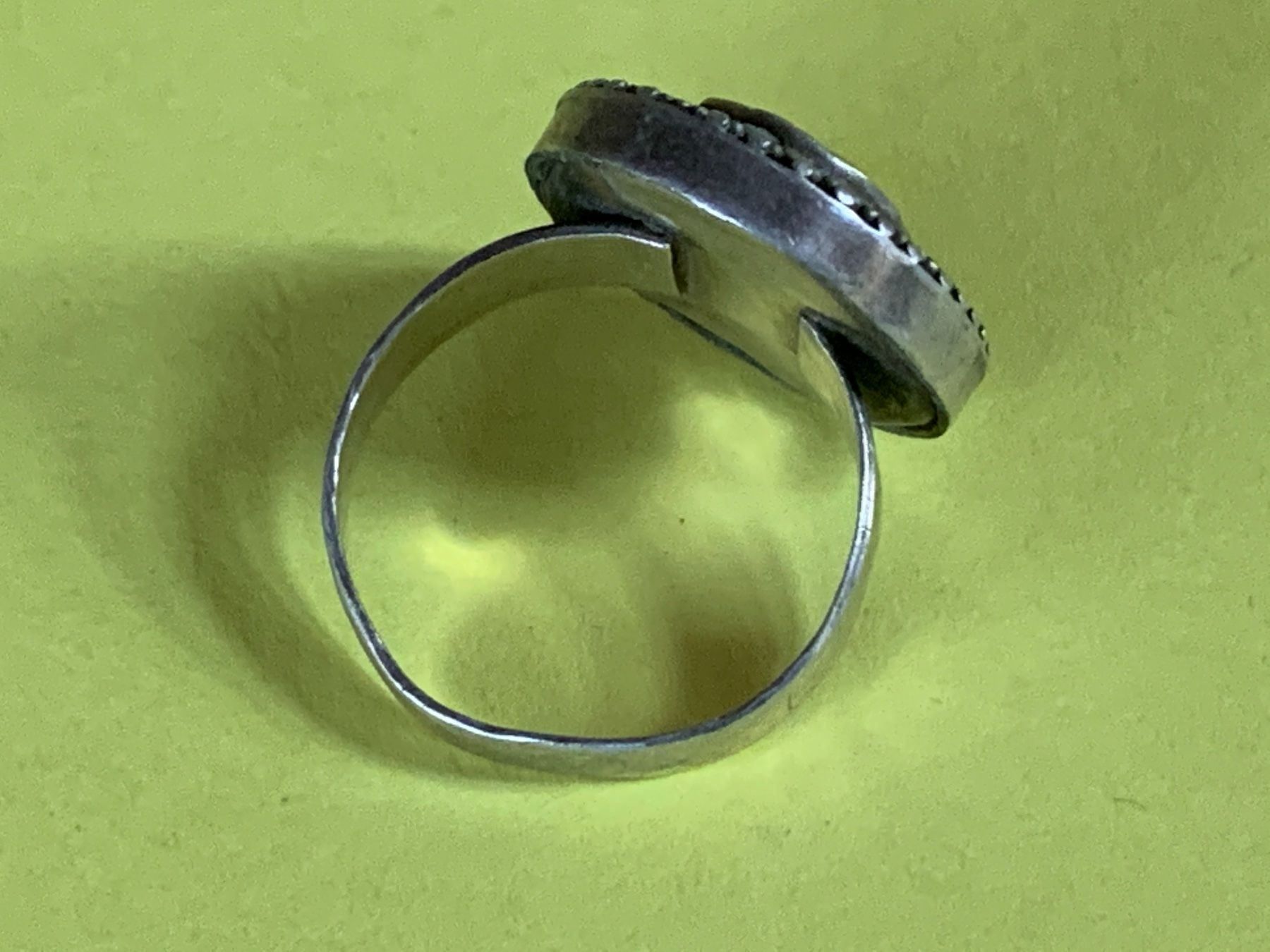 Ringe: Indischer JASPIS-silberring Gr.61/19mm – Gebraucht aus Dittingen von Bellevista 3