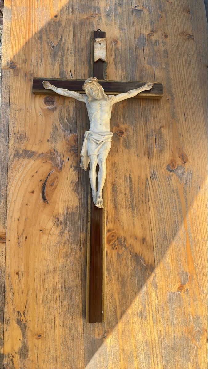Sculture & Statue: Antike Jesus Christus Figur – Usato da rheineck venduto da Neshi06