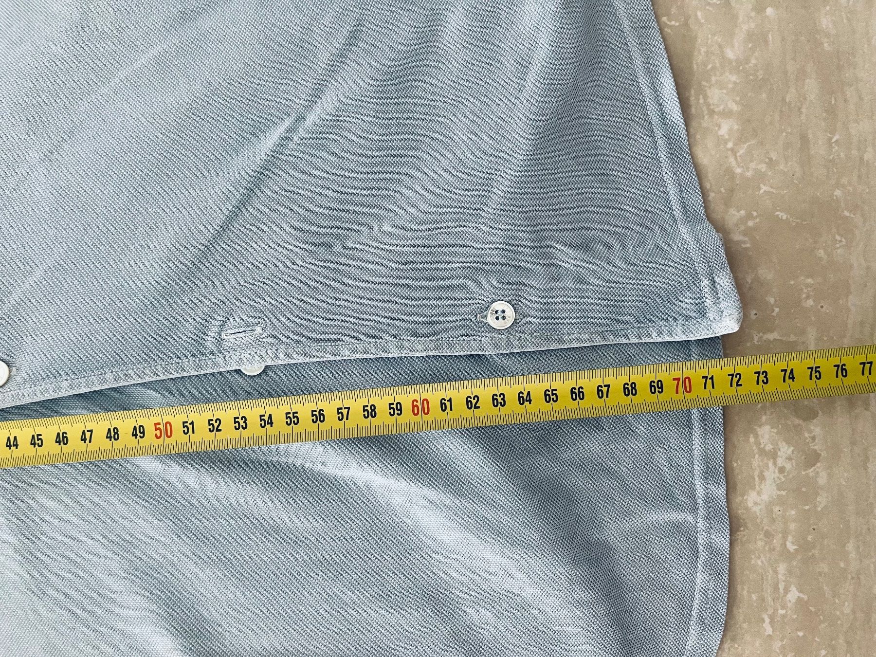 Camicie: Fedeli light blue pique polo – Usato da Uitikon Waldegg venduto da CosimoVio 3