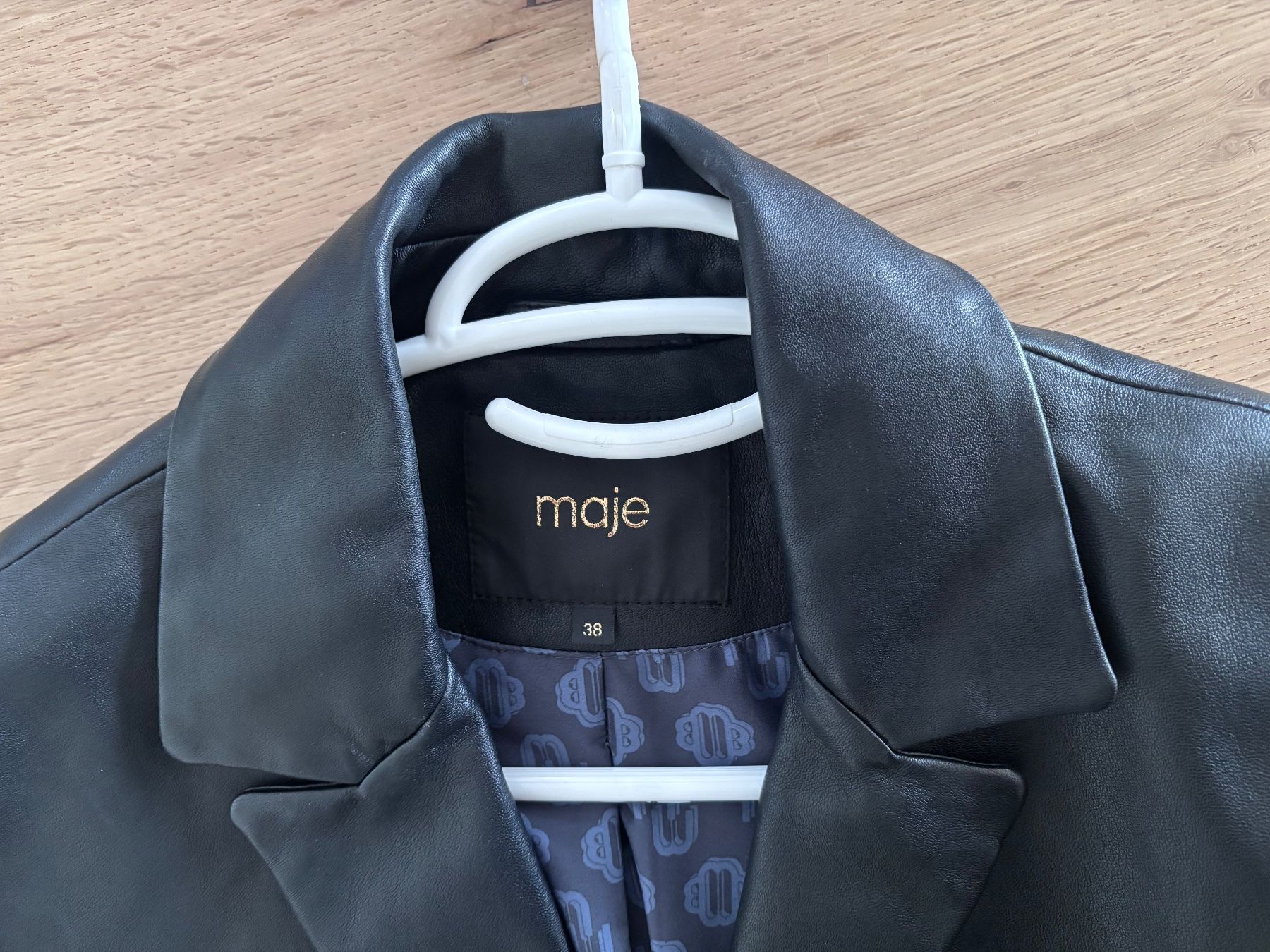 Maje Jacken: Maje - Black Leather Jacket – Neu (gemäss Beschreibung) aus Winznau von Lauralavera1 2