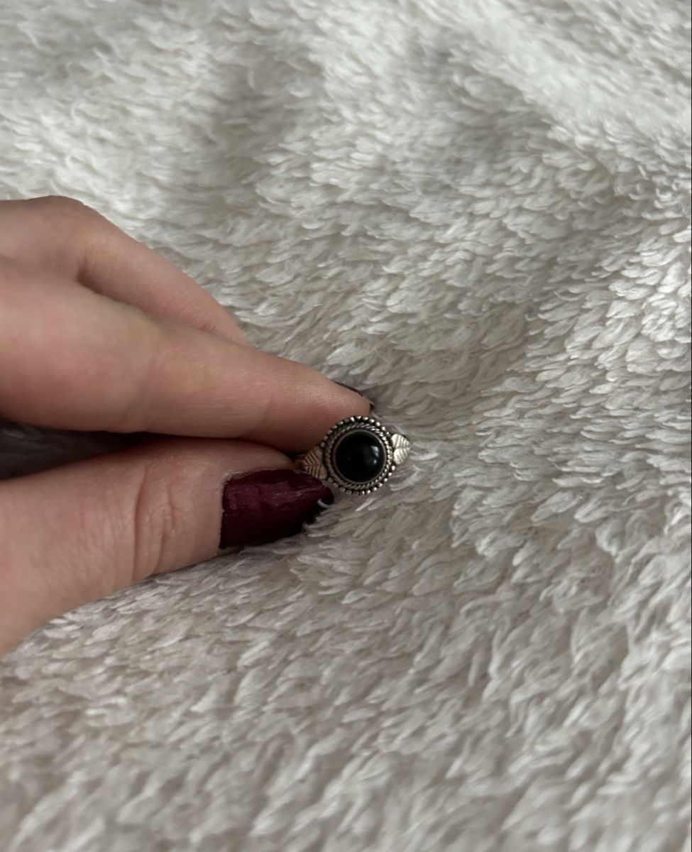 Anelli: Onyx Edelstein Ring – Usato da Niederönz venduto da e_9x