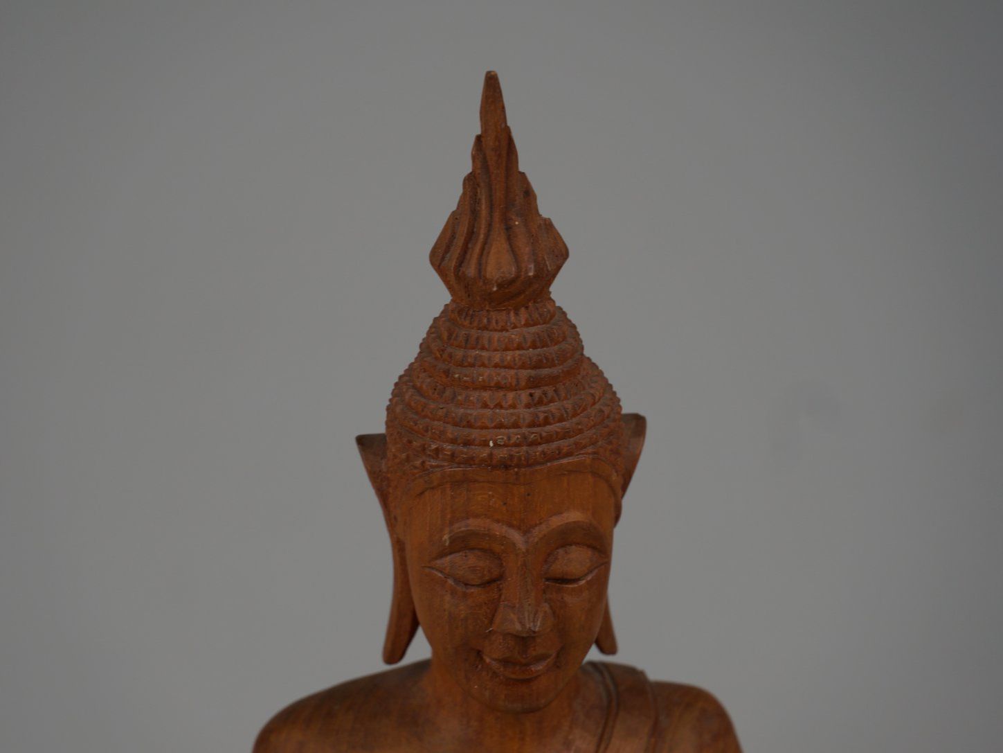 Gravures sur bois: Buddha Thai Lotussitz Holzstatue 11" – D'occasion à Rüti ZH par Restwert_Rueti_ZH 3