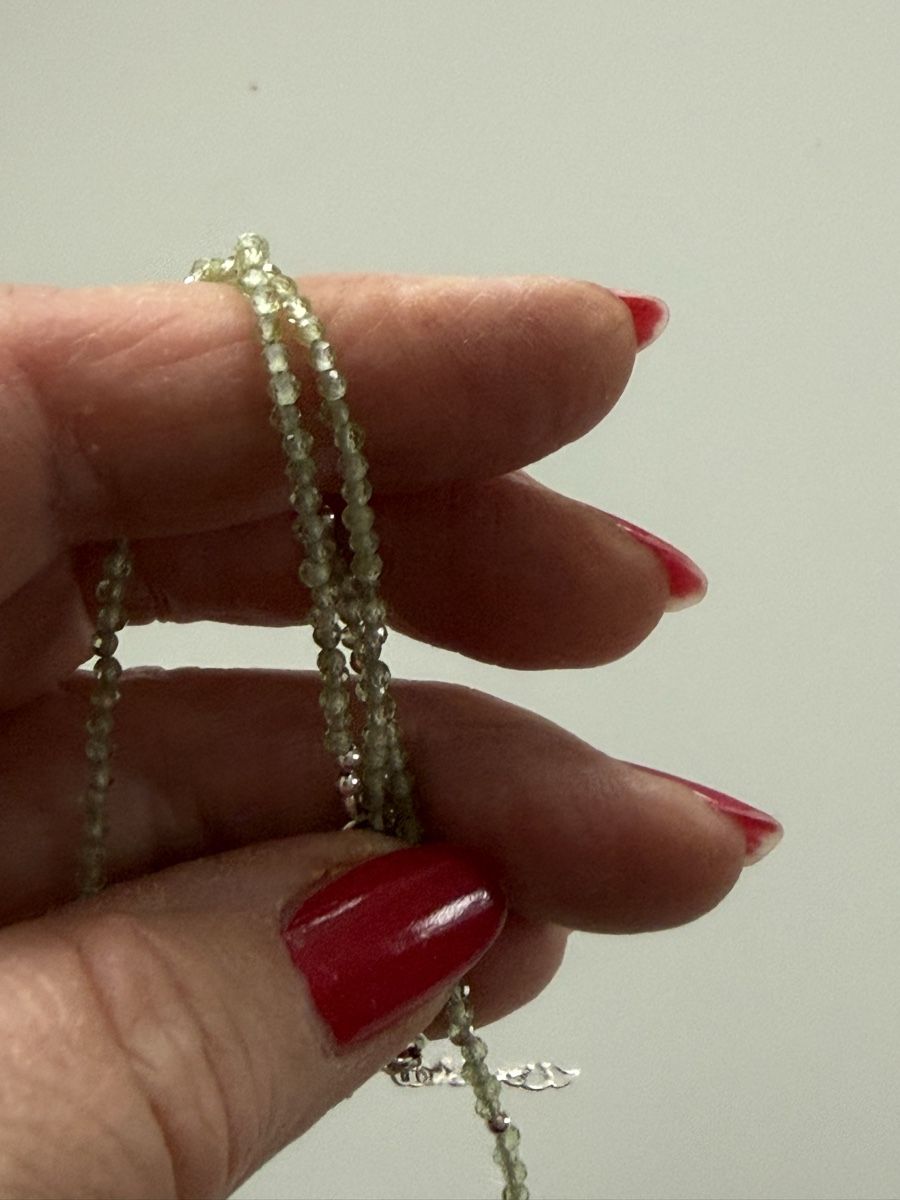Catenine: Feine Peridot-Silber Kette 41-45 cm – Nuovo e nell'imballaggio originale da Ebikon venduto da elischka 6