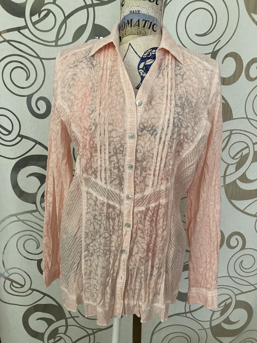 Camicette: Chiffon Bluse, zartes Rosa, – Nuovo (secondo la descrizione) da Dietikon venduto da ebegab