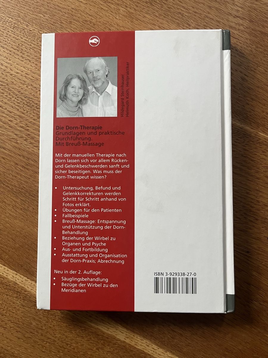 Bücher: Dorn-Therapie 2. Auflage – Gebraucht aus Rhäzüns von duudii 2