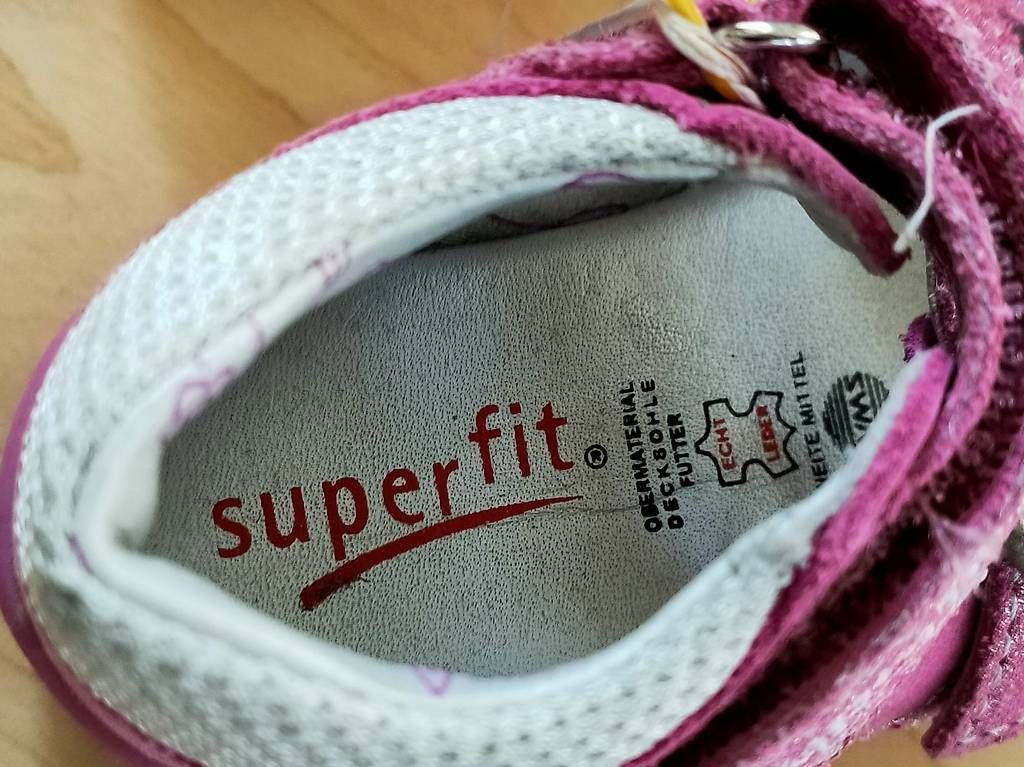 Superfit Scarpe per ragazze: Mädchen Leder Sandalen rosa Superfit Gr 20 – Usato da Münchenstein venduto da sterni_0813 3