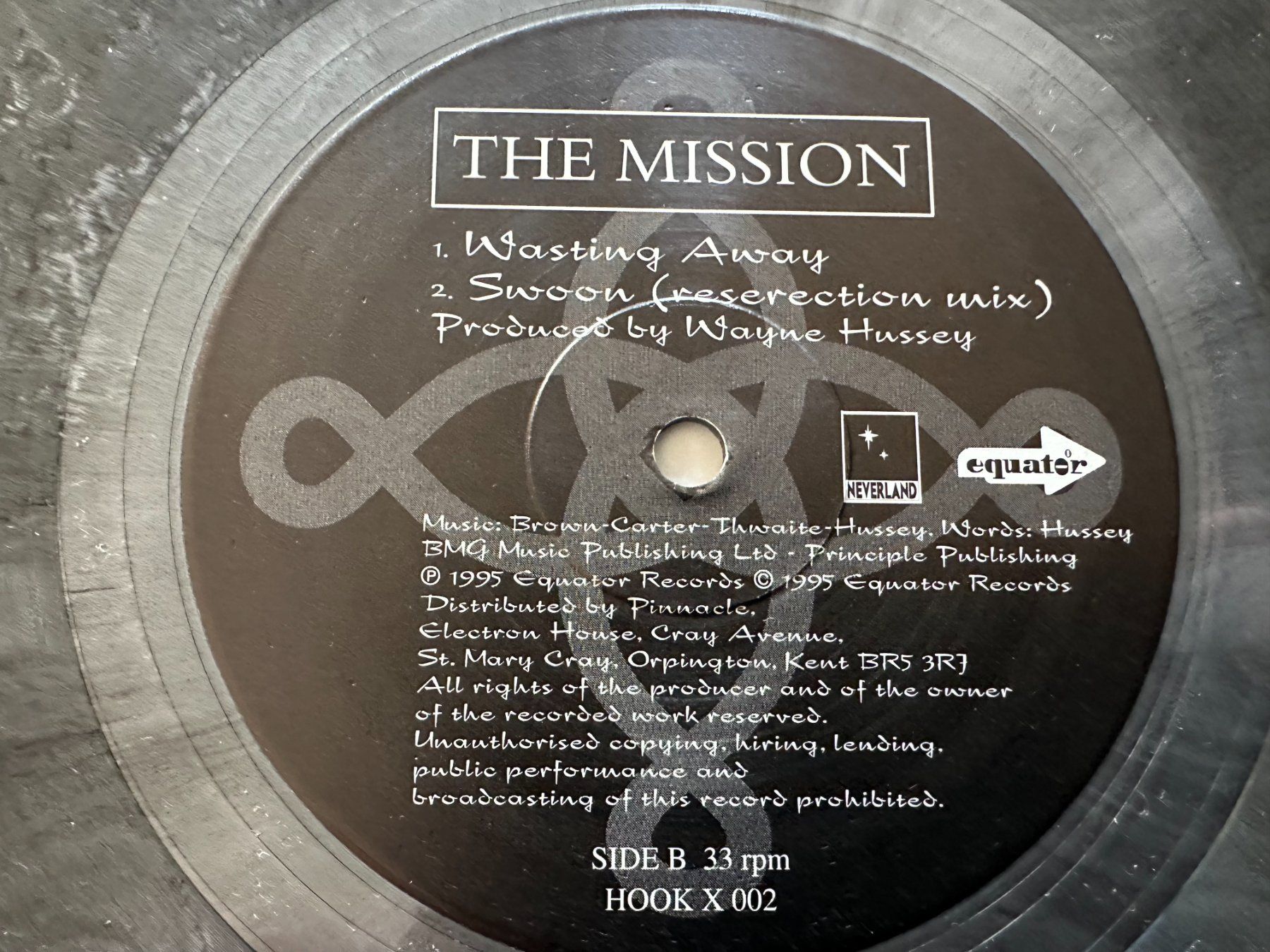 Dischi in vinile: THE MISSION 10 SWOON – Usato da Sion venduto da jaipur1401 4