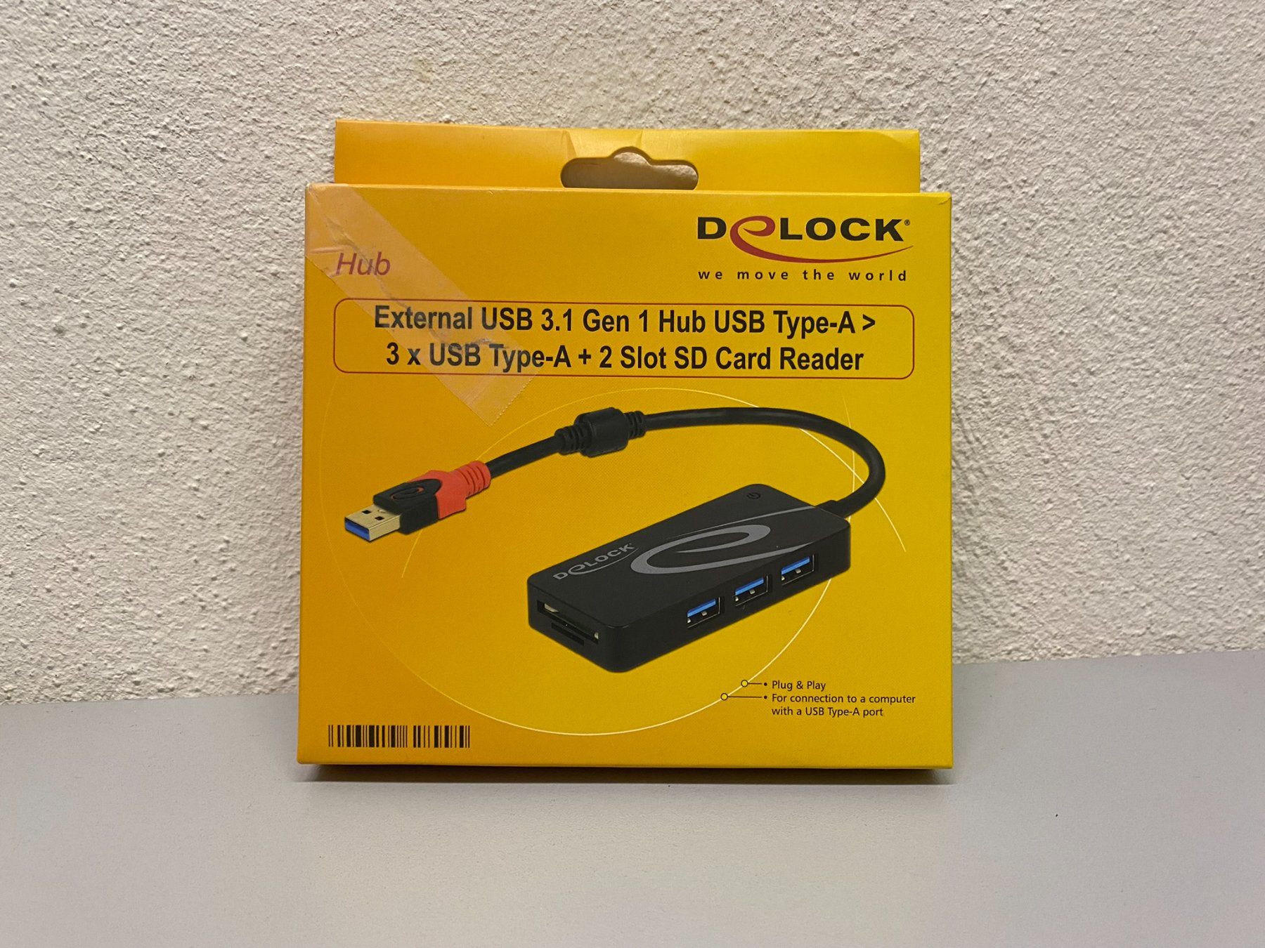 Hub & Switch: Delock External USB 3.1 Card Reader – Nuovo e nell'imballaggio originale da Hochdorf venduto da av-electronics